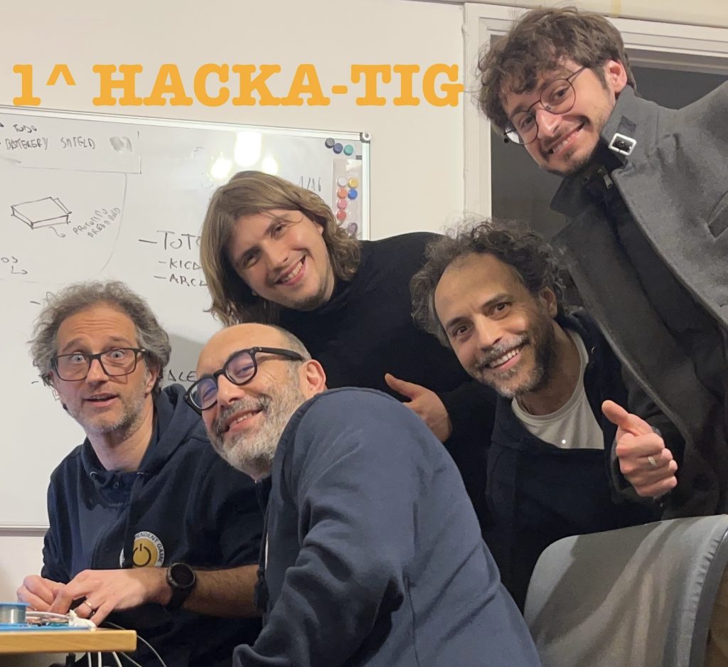 Partecipanti al 1° Hacka-TIG 2025