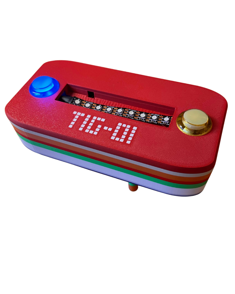 TIG-01 red multicolor